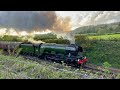 Hemerdon Demolished Unassisted - The Flying Scotsman attacks the West Country Banks - 2023