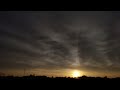 Time Lapse 6-2-24 longer video & Beautiful Sunset at the end Colors.