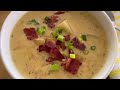 Homemade Potato Soup with Bacon | Lysa Long