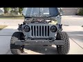 Jeep Wrangler TJ - Engine Bay Cleaning