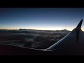 Climb to Cruze in sunrise | SouthWest 737-8MAX