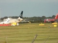 Jet2 no-flaps landing at LBIA.