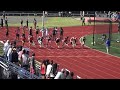 Boys 100m Division 1 & 2 (Finals)  @ Sec. 8 State Qualifier Day 2 High School Track and Field 2024