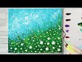 Wildflowers Blooming / Easy Painting for Beginners