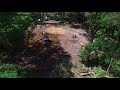 New Garage land clearing rented 6000 bobcat #3