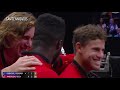 Federer/Djokovic Vs Sock/Anderson - Laver Cup 2018 (Highlights HD)