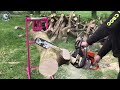 155 Extreme Dangerous Fastest Big Chainsaw Cutting Tree Machines | Biggest Heavy Equipment Machines