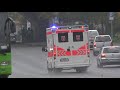 Command Car and EMS Cologne responding together with Hamburg riot police