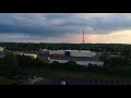 DJI Spark Clouds and sunset at 392 feet. Max settings for me