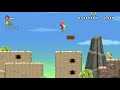 New Super Mario Bros. Wii - World 6 100% Gameplay (All Star Coins & Secrets, No Commentary)