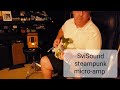 SviSound steampunk micro guitar amp