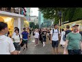 4K 토요일 오후 명동 Walking Myeongdong Seoul Korea