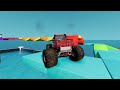 Monster Jam INSANE Monster Truck Mud Battle, Racing, And High Speed Jumps | BeamNG Drive