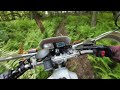 How does a Yamaha TW200 handle a 10mile hard(ish) enduro loop?