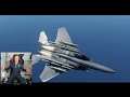 Real Fighter Pilot Battles Chinese Fighter Jets in F-15E Combat Simulator