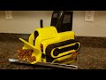 STEP-BY-STEP | How to Make a 3D Bulldozer/Digger Cake! | LOOKS VERY REALISTIC!