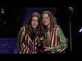 LARKIN POE Wins Best Contemporary Blues Album For 'BLOOD HARMONY' | 2024 GRAMMYs Acceptance Speech