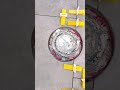 Cutting tile for toilet flange