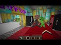 JJ and Mikey build Super SECURITY BUNKER Base Under House in Minecraft Maizen ! - Maizen