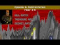 Brutal Wolfenstein 3D - Episode 6 Floor 6 (Über Difficulty 100%)