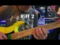 Two Easy Rock Riffs On Guitar. https://youtu.be/xVHGE-vIEmg?si=nx8fuEyq2mcZqLmk