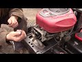 Mower hard to start like a dead battery