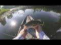 Topwater Fishing on Private Lake in Michigan