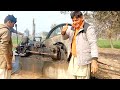 Heavy diesel engine start up amazing on tube well saystem