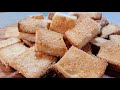 Bread Rusks - Crispy, sweet, super easy snack.