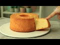 How to Make Vanilla Chiffon Cake | Basic Recipe