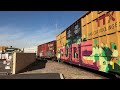 Union Pacific grabs three empties from the UFP North yard in Chandler AZ