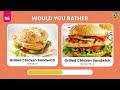 Would You Rather...? FAST FOOD Edition 🍔🍟