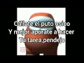 Un día Sócrates recitó - Lyrics (Sub Español)