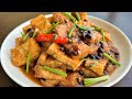 PORK & TOFU with TAUSI | How to cook Stir Fry Pork & Tofu with Black Bean Sauce