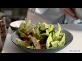 White Spot's Grilled Halloumi & BC Blueberry Salad | From the Cooking Stage | Go Blue BC