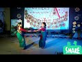 Shape of you with Indian classical music n dance mixed(Perform BA 2nd year students)