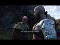 Odin speaks to Kratos in Svartalfheim | God of War Ragnarök