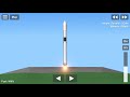 How to build a Falcon 9 rocket in SpaceFlight Simulator 1.5 | SFS |