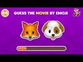 Guess The ANIMATED MOVIE By Emoji? 🍿🎬 Monkey Quiz