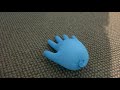 Hah balloon made from glove