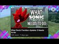What You Don’t Know About Sonic Frontiers - The Final Horizon (Update 3)