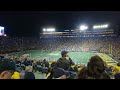 MR BRIGHTSIDE LIGHT SHOW in Michigan Stadium