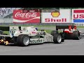 Keke Rosberg chases Niki Lauda on Jacarapagua 1984