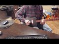 Cigar Box Cohiba 4-String Slide Style Guitar