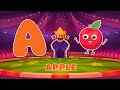 Phonics sound of alphabet | alphabet song | A for apple | colour songs | Shape Song