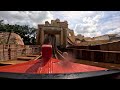 Journey to Atlantis POV front row | Seaworld Orlando