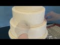 Quilted Lace Wedding Cake Updated Video: https://youtu.be/_fXuEw74_TM