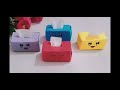 Easy Origami Tissue Box || How to Make an Origami Tissue Paper Box || Diy Origami Paper Craft Idea