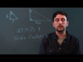 How to Calculate the Scale Factor of Two Shapes