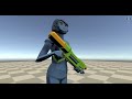 [#03] Unity Animation Rigging - Attaching a weapon using two bone IK constraint